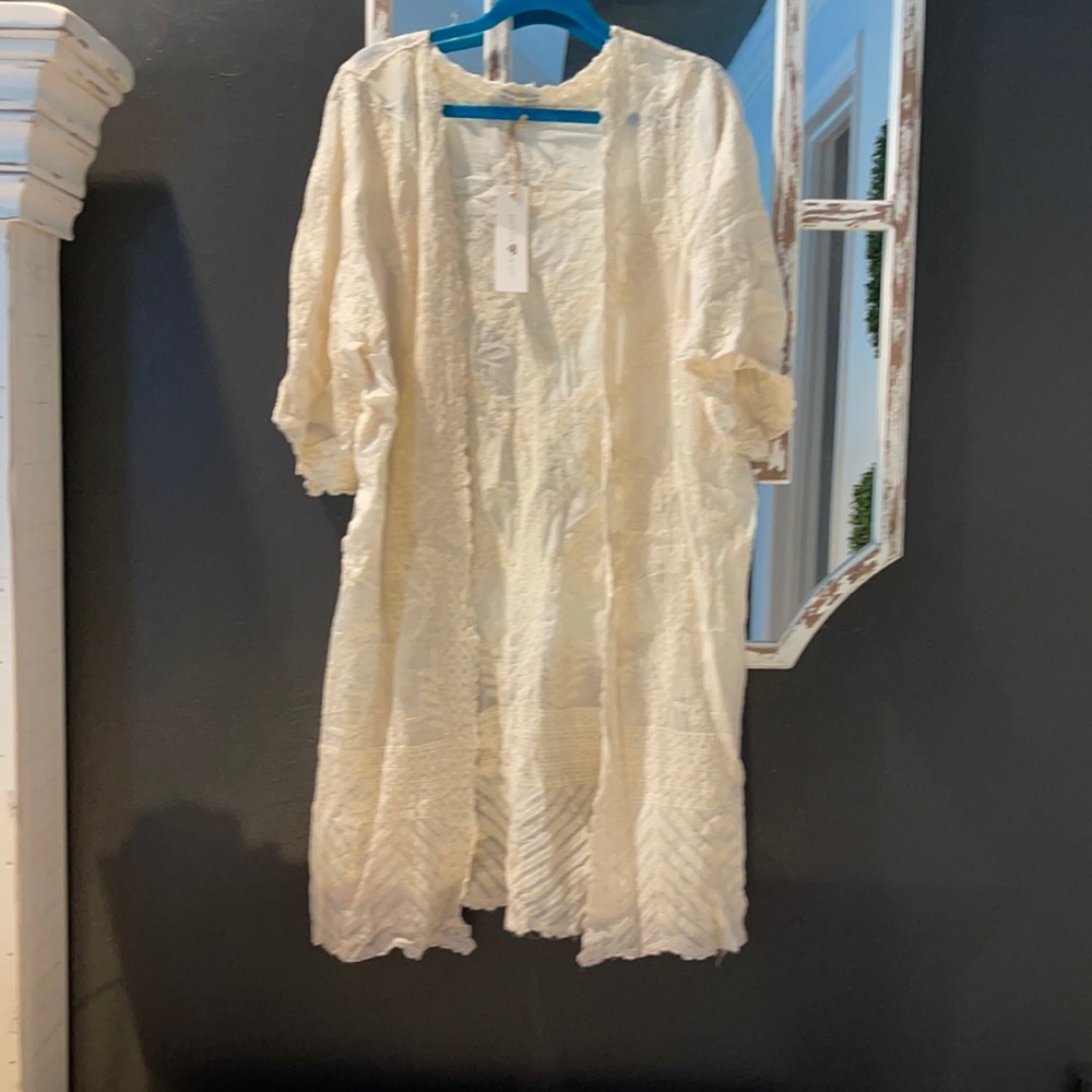 NWT swim boho cover up size small/med